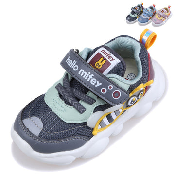Baby breathable mesh sports shoes